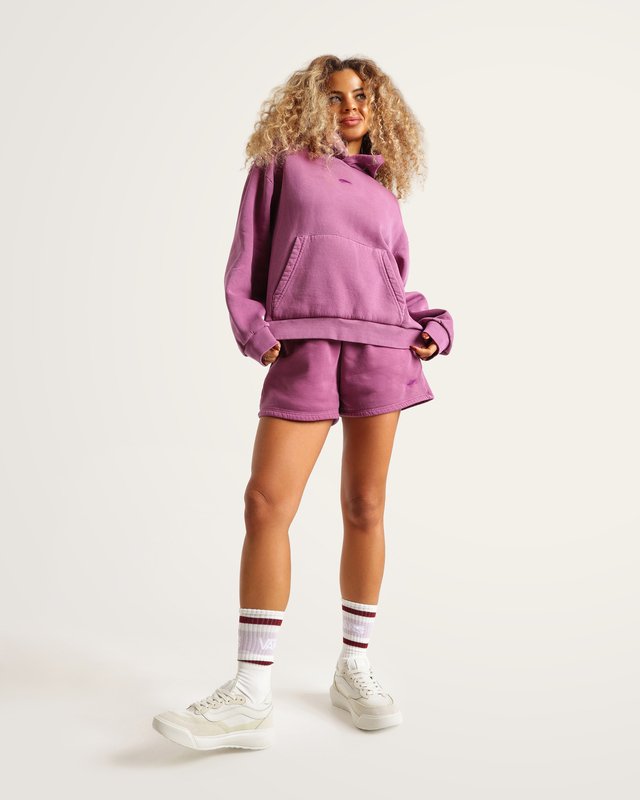 Bermuda Salton Washed Fleece Mystic Mulberry