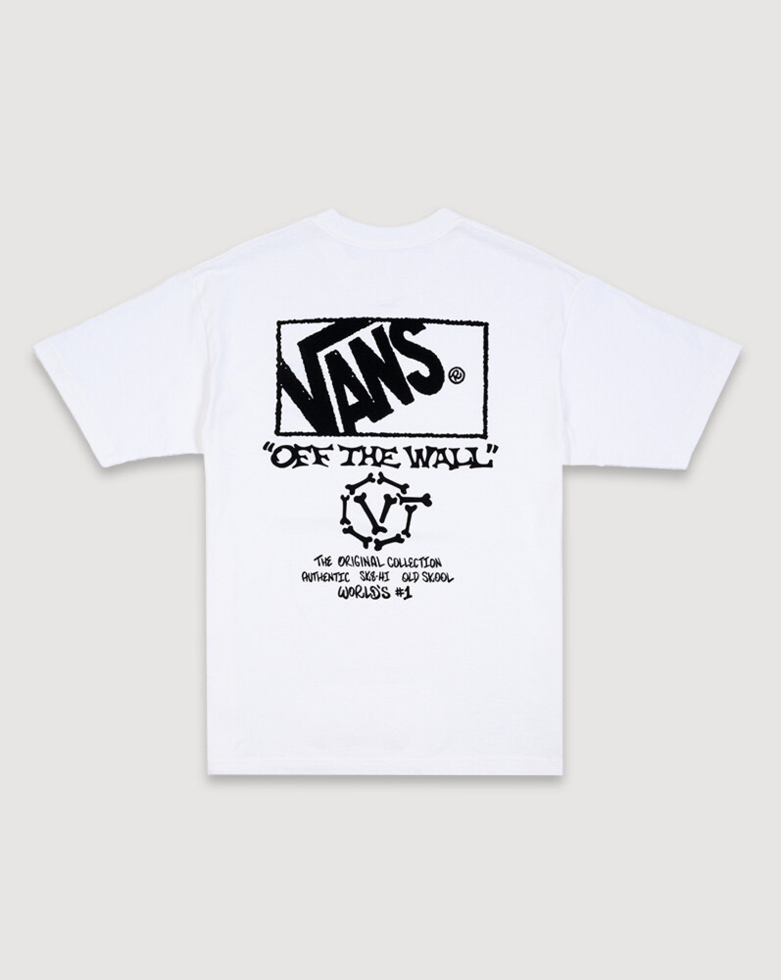 VANS × The BONEZ Limited Tee Camiseta Ss Circle Bones White | Vans