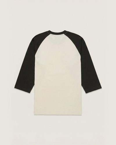 Camiseta Manga 3/4 Lx Raglan Faded Black Egret | Vans