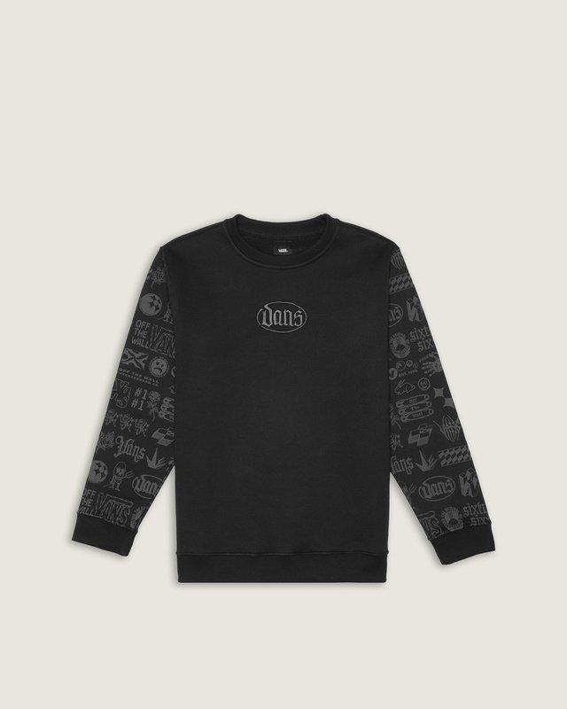 Moletom Mixed Lot Crew Black Infantil