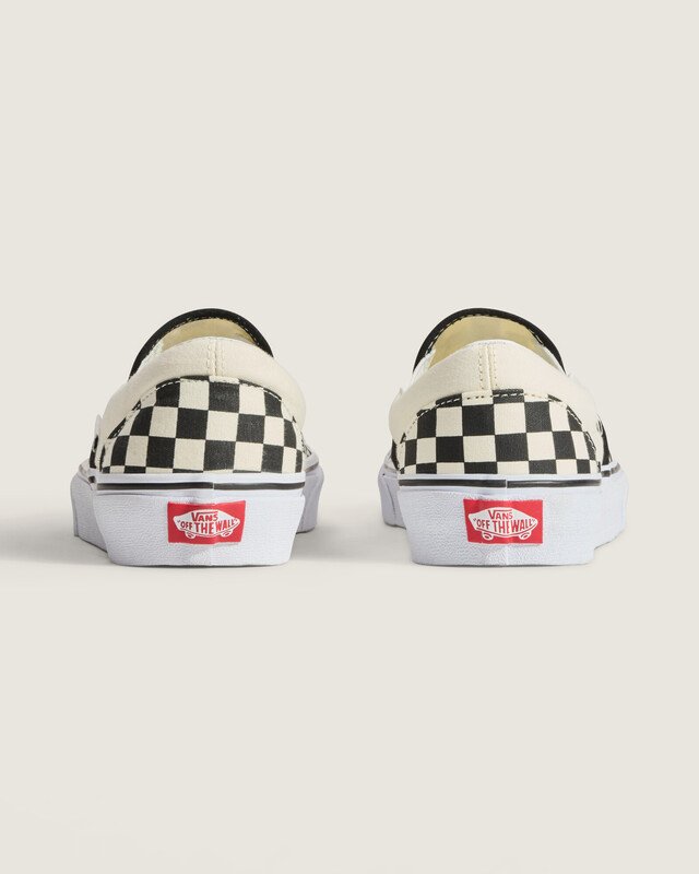 Tênis Slip-On Checkerboard Black White