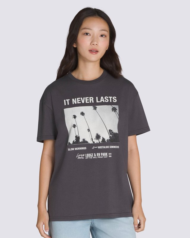 Camiseta Neverlasting Oversized Ss Asphalt