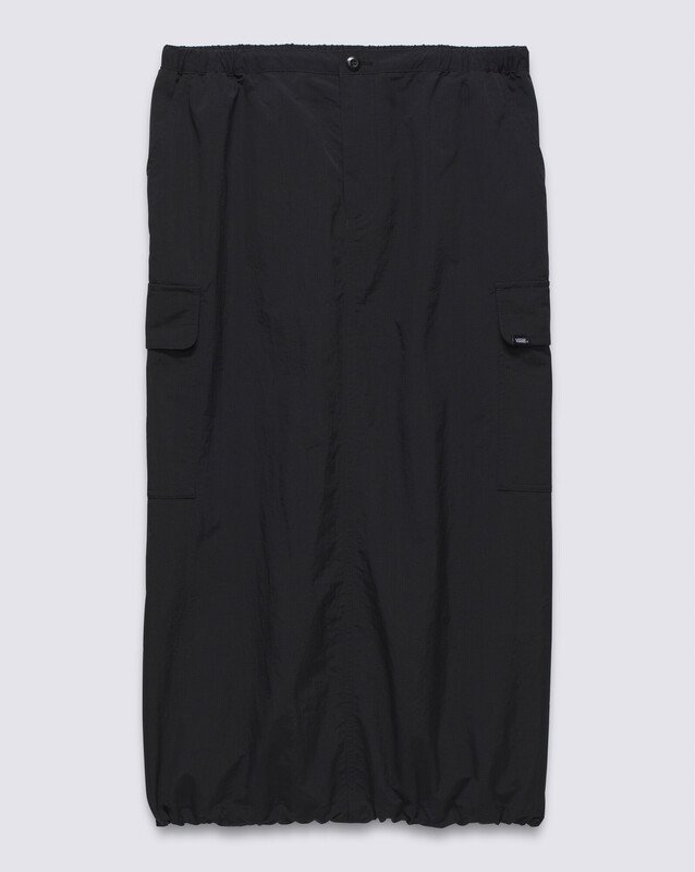 Saia Riley Parachute Cargo Skirt Upland Black