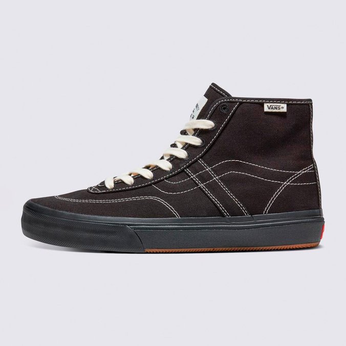 Tênis Skate Crockett High Black White