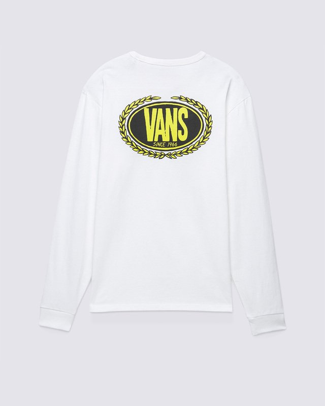 Camiseta Emblem Skate Classics Otw Ls Sk8 Weareaway White