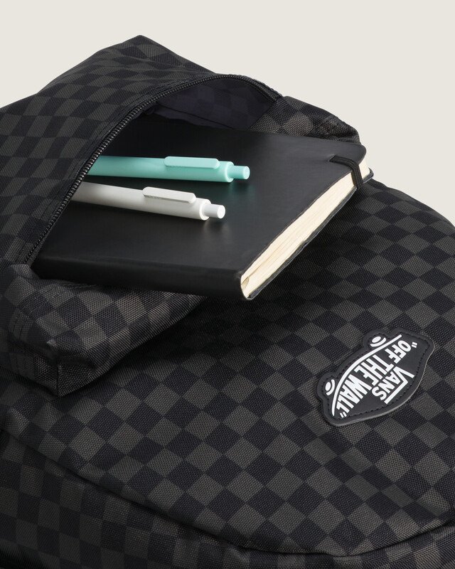 Mochila Old Skool Black Charcoal Checkerboard