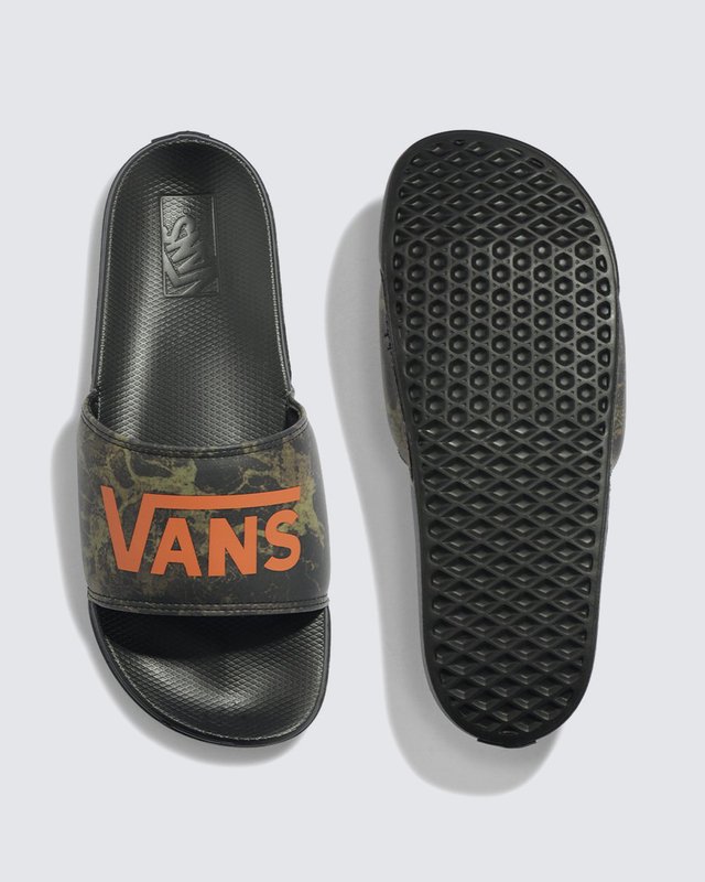 Chinelo Slide-On La Costa Camo Black