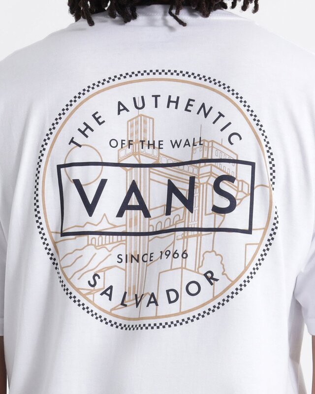 CAMISETA SALVADOR SS WHITE | Vans