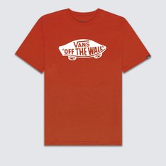 Fique “Off The Wall” em todas as ocasiões. Uma combinação autêntica e criativa do lifestyle Vans para composições casuais e esportivas. A Camiseta Style 76 SS Fiesta Infantil de manga curta é confeccionada em tecido 100% algodão. O modelo clássico traz estampa frontal com assinatura Vans em “Drop V” e do lendário skate Vans "Off the Wall", centralizada na altura do peito, em silk à base d’água. Com um corte mais ajustado ao corpo, gola canelada e costura reforçada nos ombros, traz aplicação de etiqueta Vans na manga. Uma camiseta que carrega toda atitude “Off The Wall” da Vans para todas as suas composições.