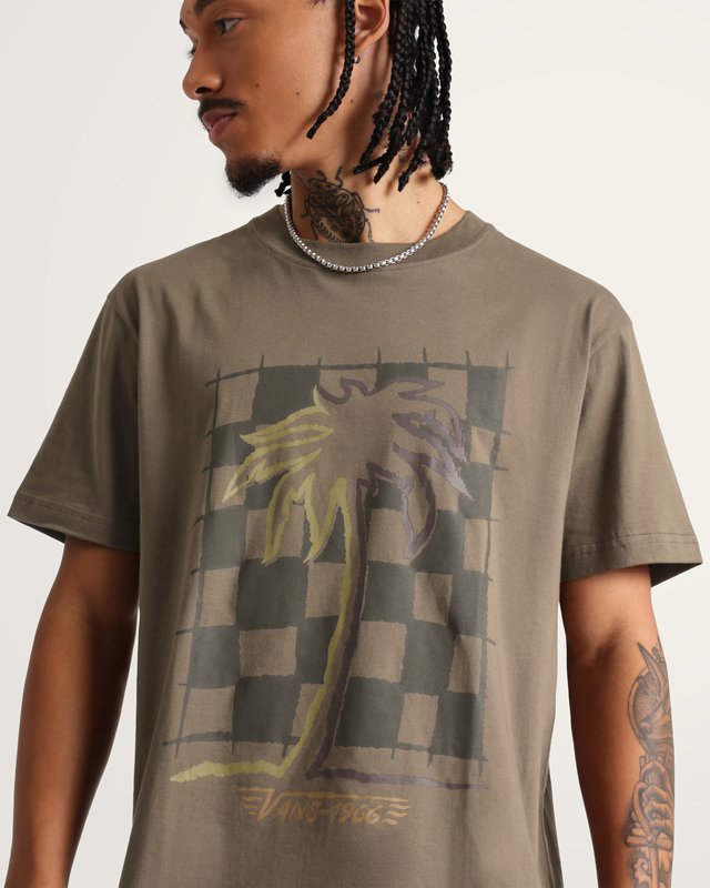 Camiseta Manga Curta Check Me Out Vintage Cocoa