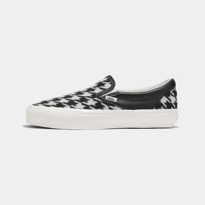 Tênis Slip-On Lx Houndstooth Black