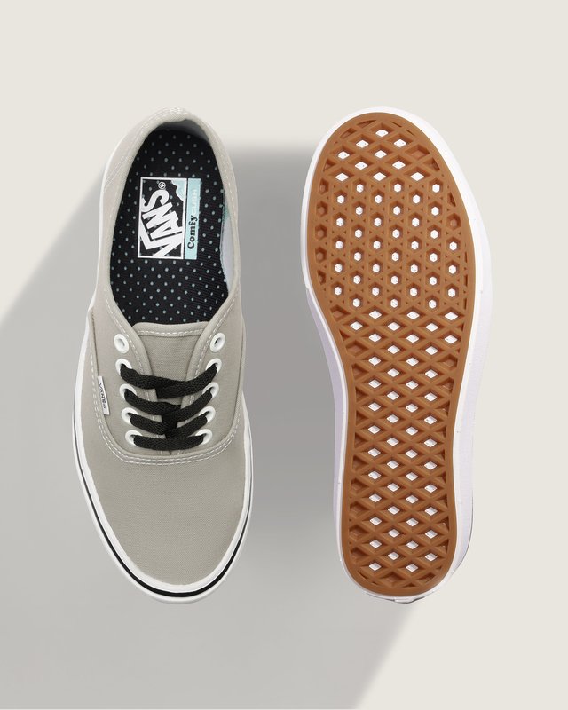 Tênis Authentic Comfycush Gray Black