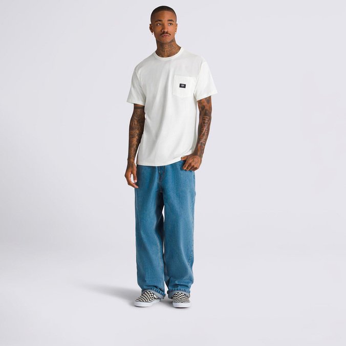 Camiseta Off The Wall II Pocket SS Marshmallow