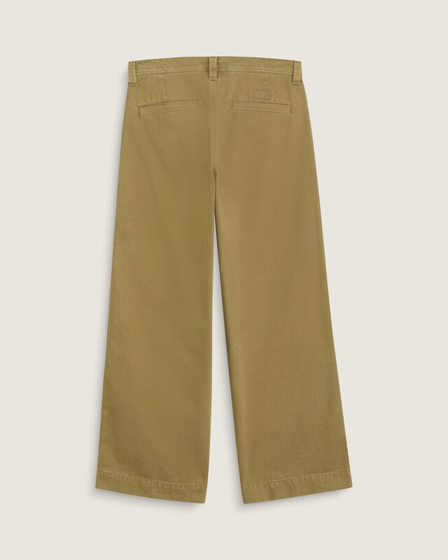 Calça Authentic Chino Loose Wide Leg Authentically Olive Brown