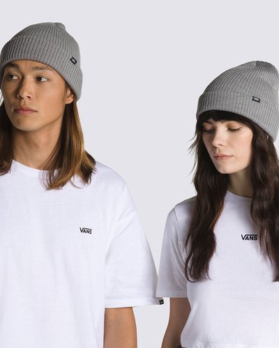 O gorro Vans imprime atitude e vai além de um simples acessório de proteção. O estilo de quem usa o gorro não se limita nem se prende às regras, tornando a peça desejo favorita, fazendo parte do seu Lifestyle. Além de proteger em dias frios, o seu visual icônico representa uma identidade forte e marcante, impossível de confundir. A Touca Core Basics Heather Grey é confeccionada em 100% acrílico. Na cor cinza, o modelo possui estrias clássicas e punho com aplicação de etiqueta tecida preta com assinatura Vans. Versátil, ele carrega toda autenticidade de Vans para o seu estilo, que é único e totalmente original.