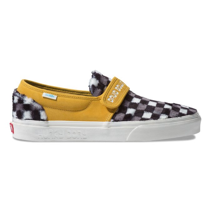 david bowie slip on vans
