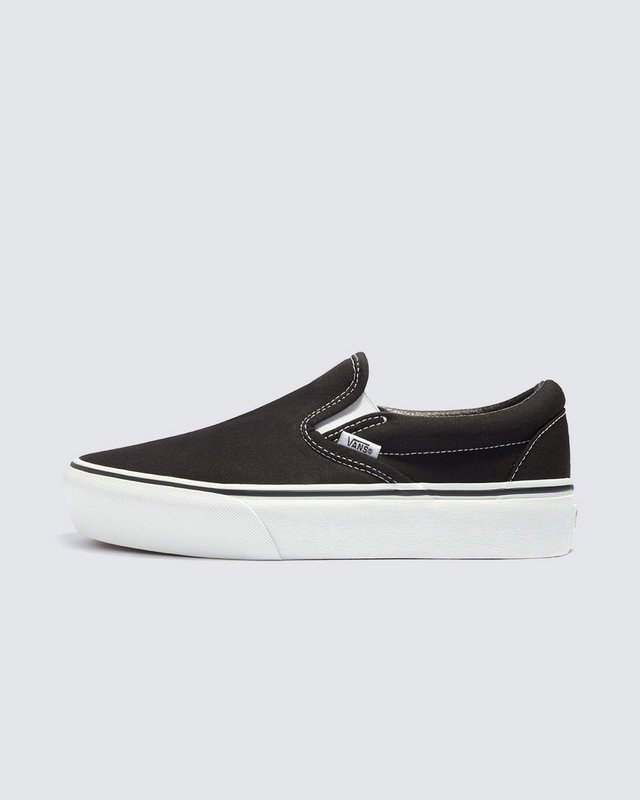Tênis Slip-On Plataforma Black