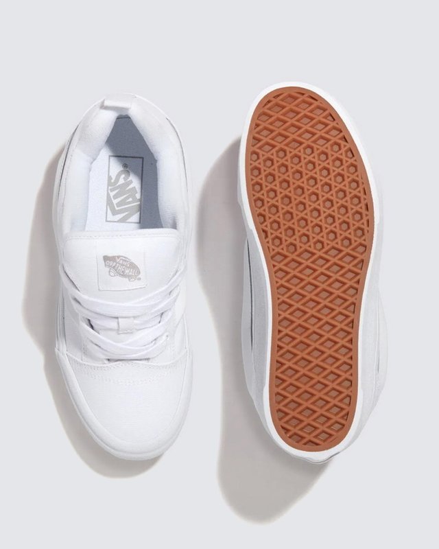 Tênis Knu Skool Stack True White