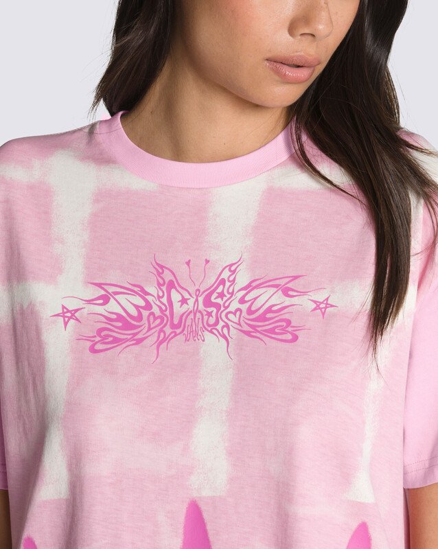 Camiseta Blooming Trip Collina Strada Sweet Lilac