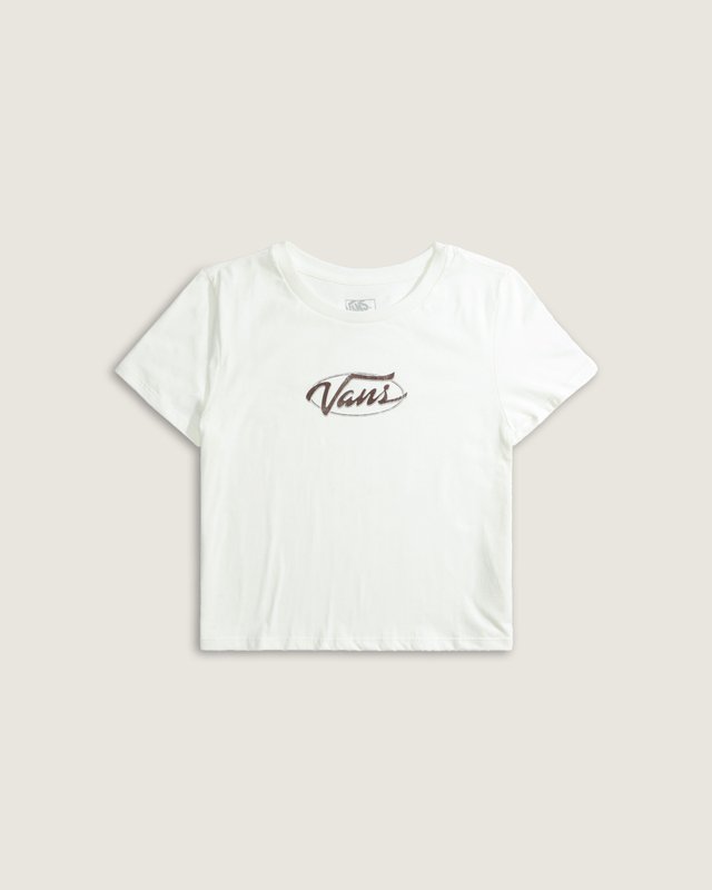 Camiseta Manga Curta Ronde Vans Marshmallow