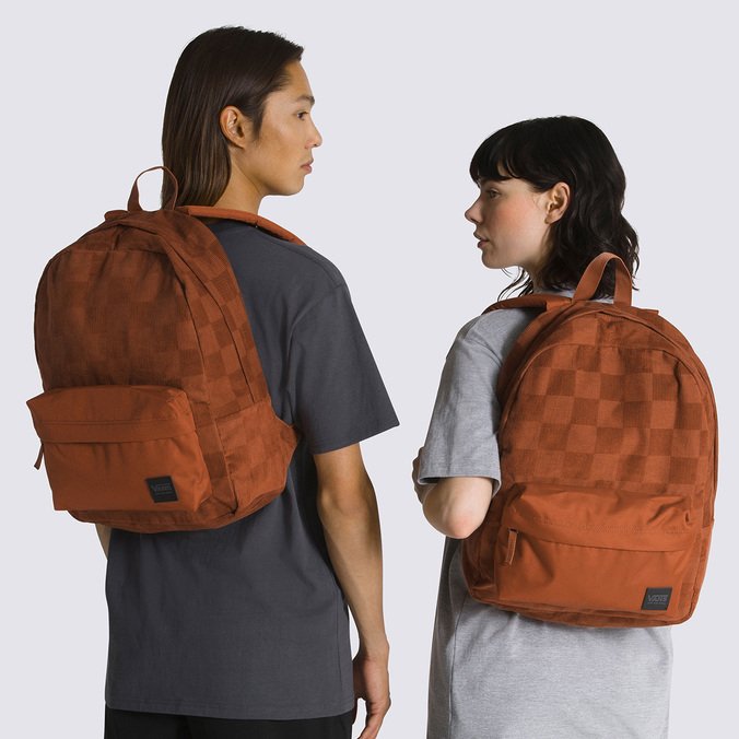 MOCHILA DEANA III GINGER BREAD CHECKERBOARD