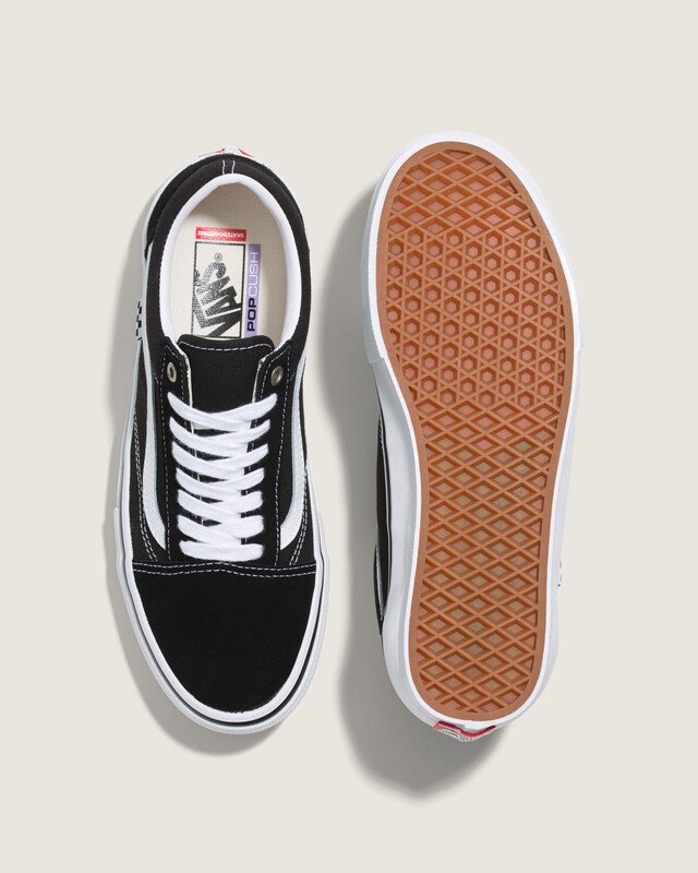 Tênis Skate Old Skool Black White