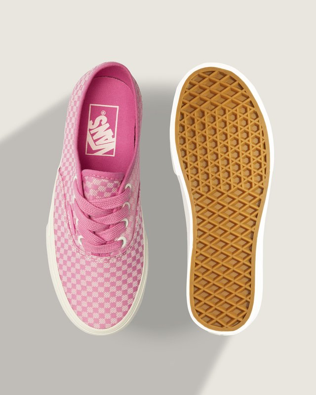 Tênis Authentic Micro Check Pink Fizz