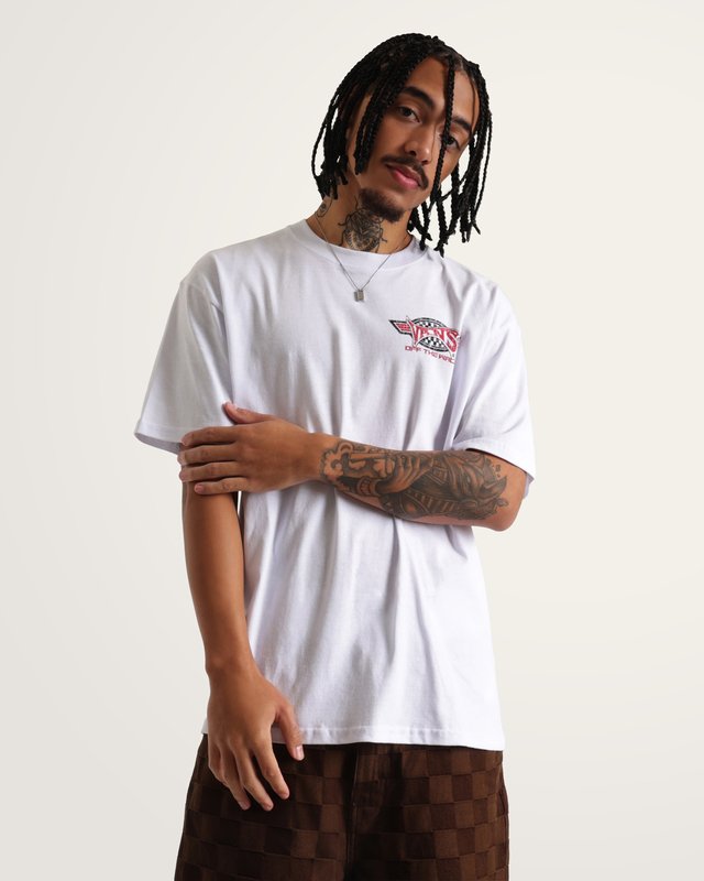 Camiseta Manga Curta Faded Glory White