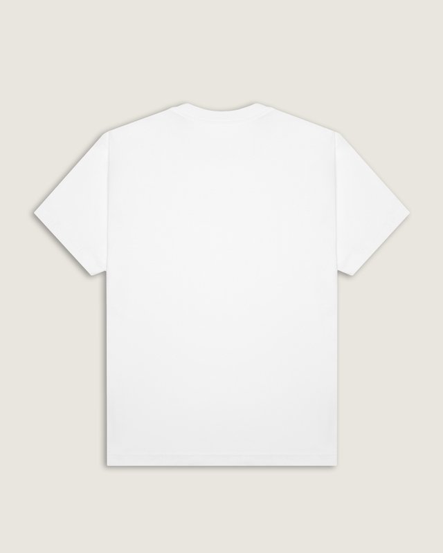 Camiseta Manga Curta Planet Vans White