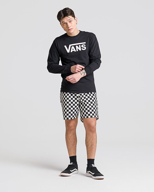 Camiseta Vans Classic Black White