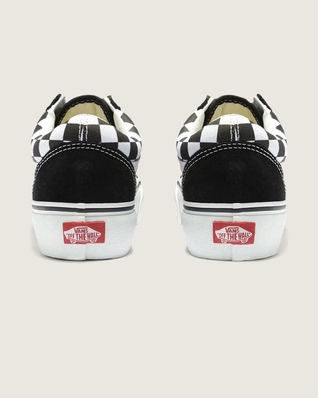 Tênis Old Skool Plataforma Black True White
