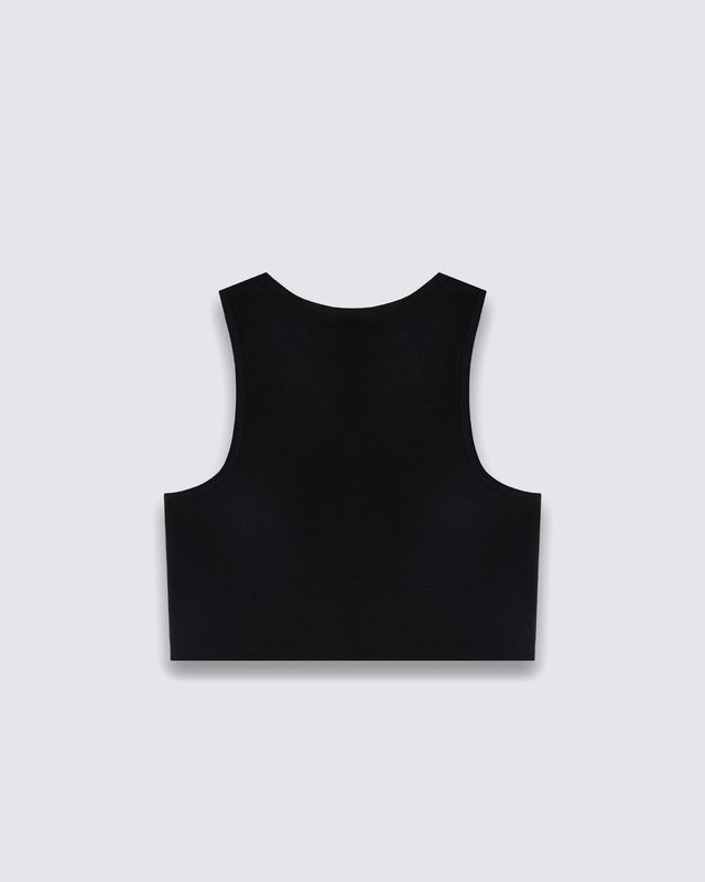 Regata Venom Fitted Crop Tank Black