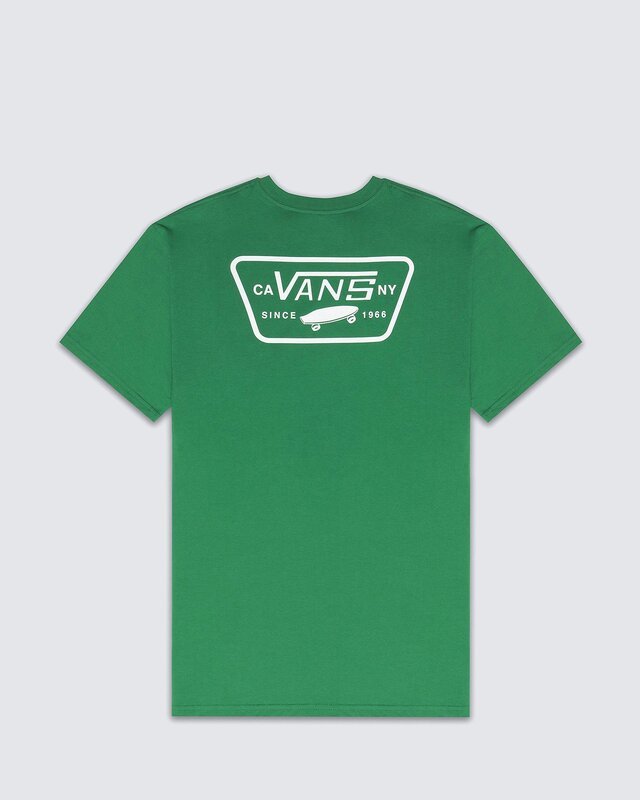 Camiseta Full Patch Back SS Verdant Green White