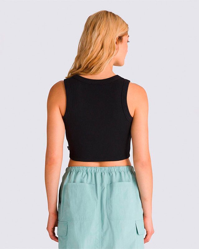 Regata Drew Rib Tank Seasonal Hero: Knu Skool Black