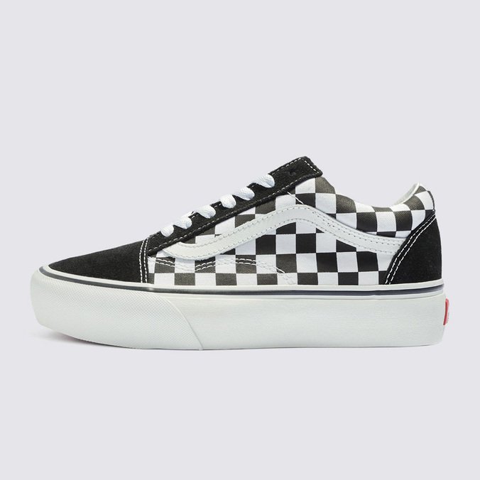 Tênis Old Skool Plataforma Black True White