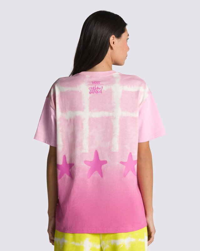 Camiseta Blooming Trip Collina Strada Sweet Lilac