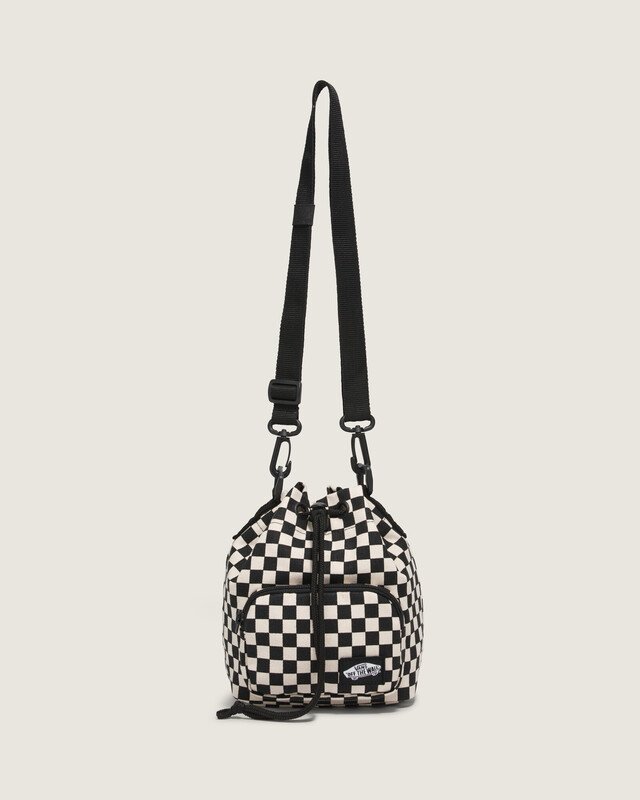 Bolsa ABD Bucket Bag Black White