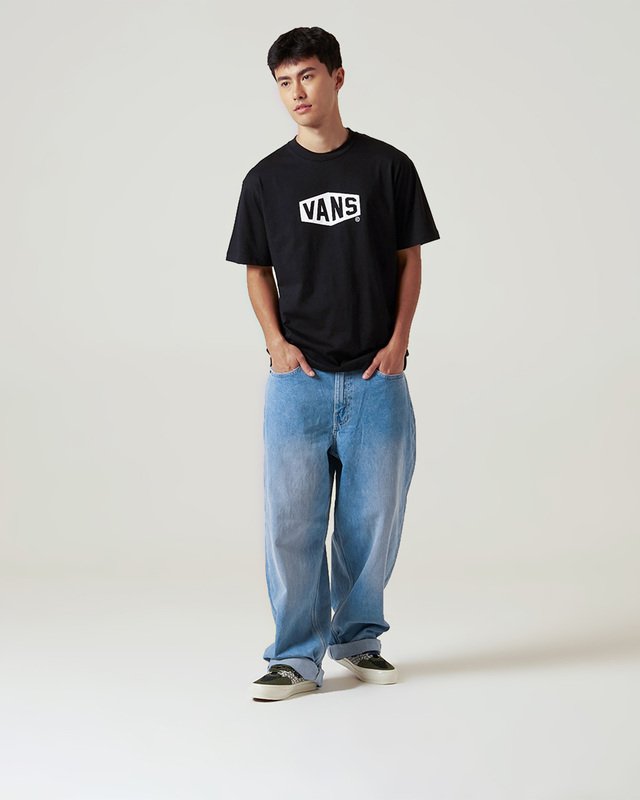 Camiseta Ss Hex Black White