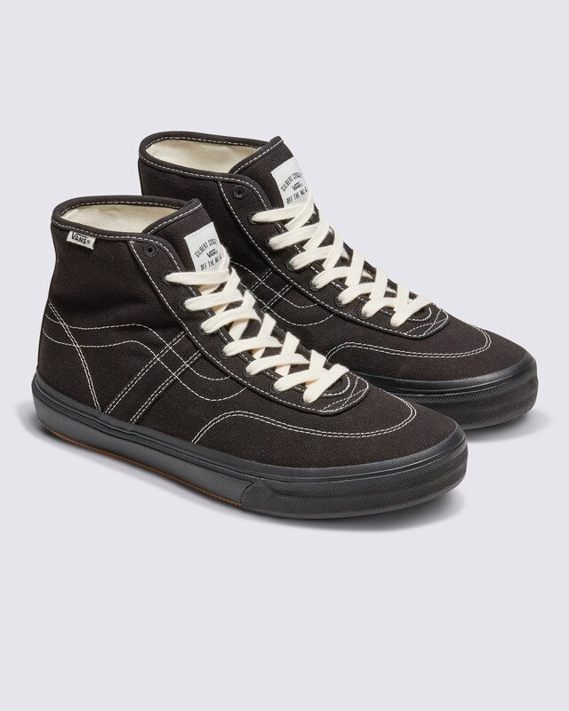 Tênis Skate Crockett High Black White