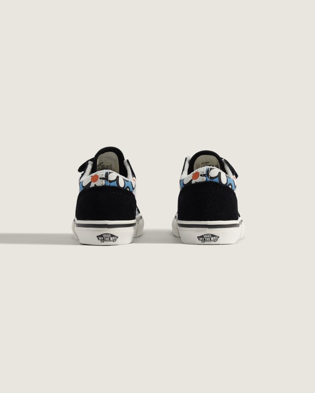 Tênis Old Skool V Painted Floral Bright Azure Infantil | Vans