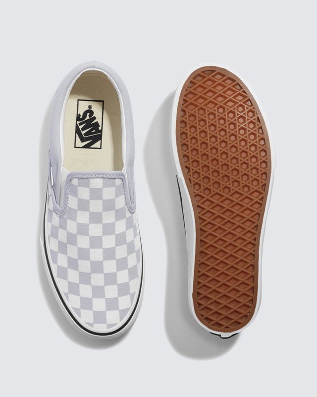 Tênis Slip-On Checkerboard Halogen Blue