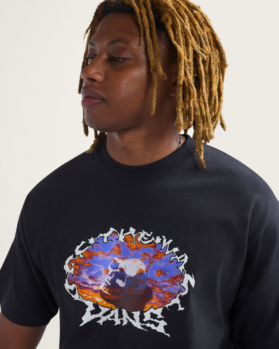 Camiseta Ss Dome Zone Black | Vans