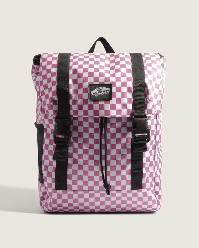 Mochila Vans Utility Pink Fizz Checkerboard