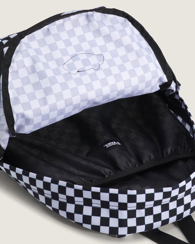 Mochila Old Skool Grom Black White Checkerboard