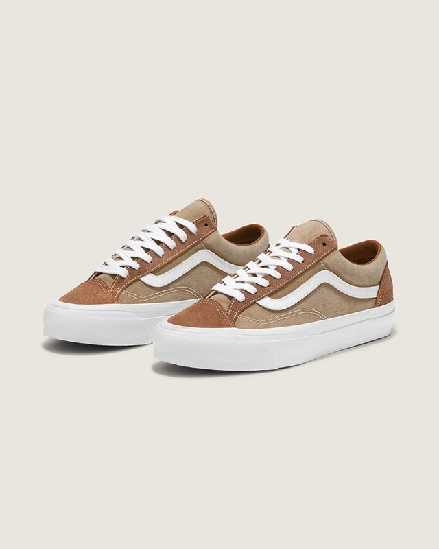 Tênis Old Skool Lx Washed Tan Brown