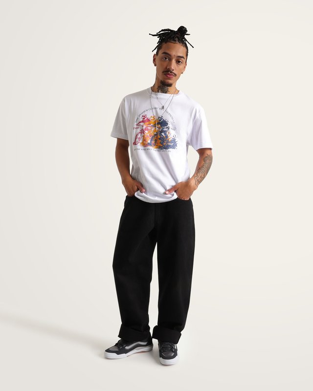 Camiseta Manga Curta Dead Sailor BMX White