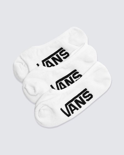 Combine os seus tênis Vans com o pack de meias que carrega o Lifestyle Vans por onde for. Pack com três pares que traz estilo para todos os seus clássicos Vans. A Meia Classic Super No Show 30/35 White agrega estilo para todas as ocasiões. O pack possui três pares de meias soquetes em tecido estilo sapatilhas clássicas brancas. Traz assinatura Vans em “Drop V” estampada na sola. Os modelos vestem da numeração 30 ao 35.