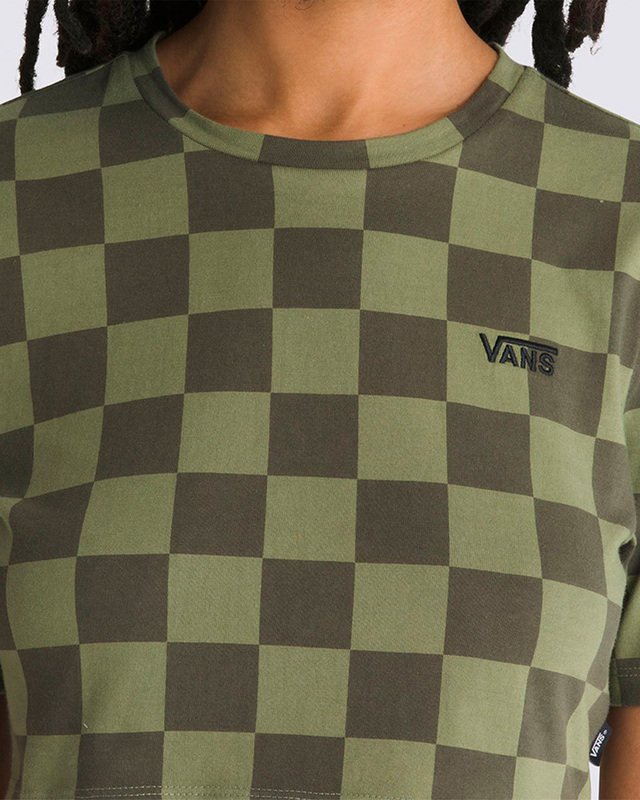 Camiseta Checker Crew Crop Ii Compl. Ultra Neo Vr3 Olivine