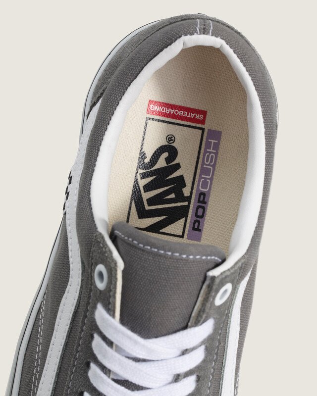 Tênis Skate Old Skool Pewter White Vans