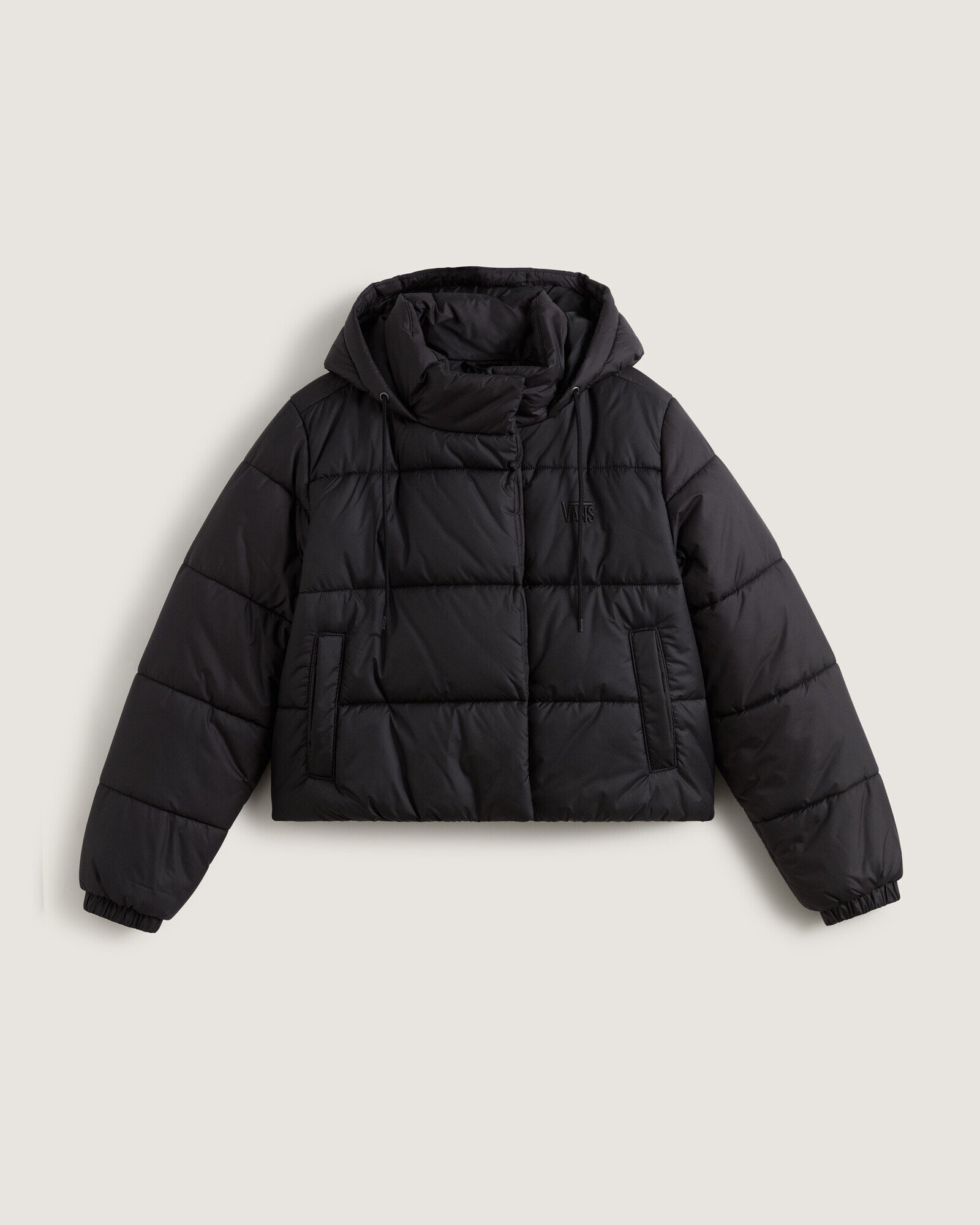 Jaqueta Mte Hillgate Cropped Puffer Black | Vans